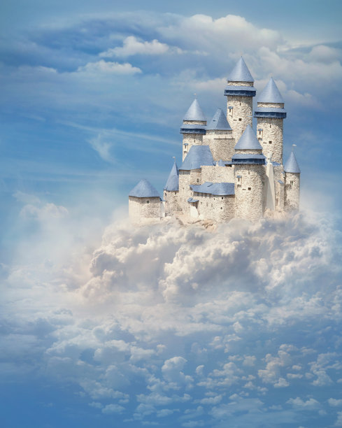 童话梦幻天空云朵云彩