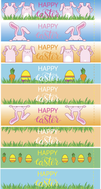 复活节兔子装饰