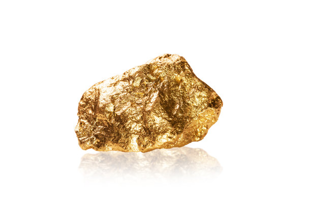 金色的岩石