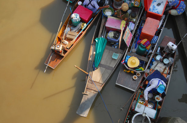 泰国水上市场