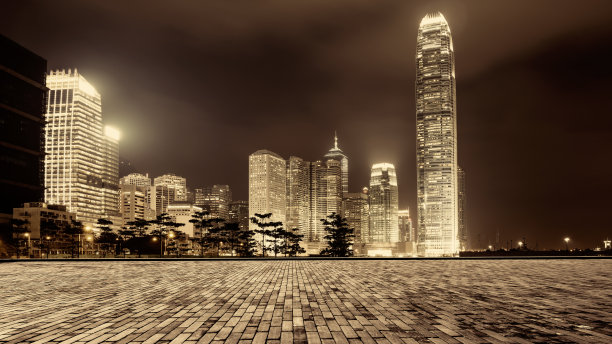 深圳广场和城市风光