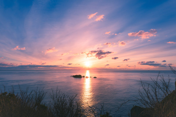 海鸟与日出