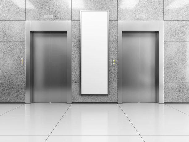 电梯门广告设计
