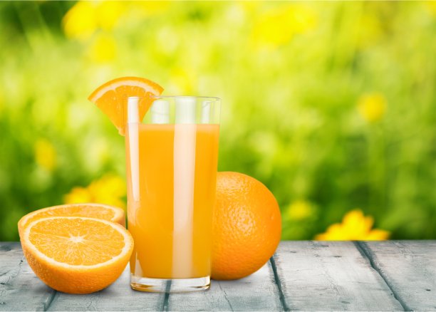 新鲜的橙汁