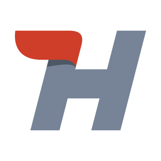 h字母公司标志设计