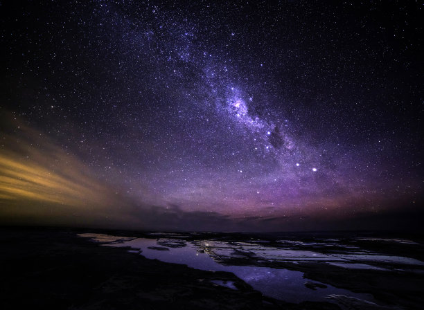 夜景星空