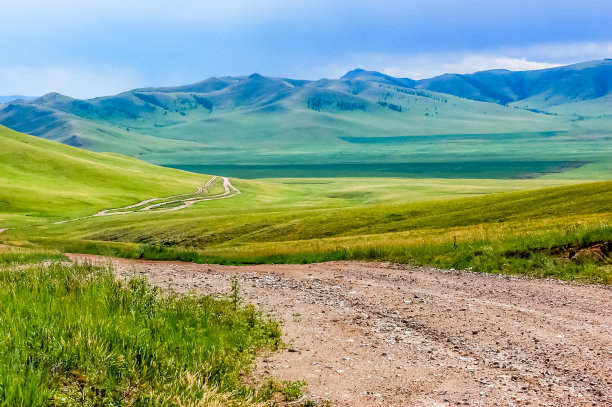 蒙古 草原风景