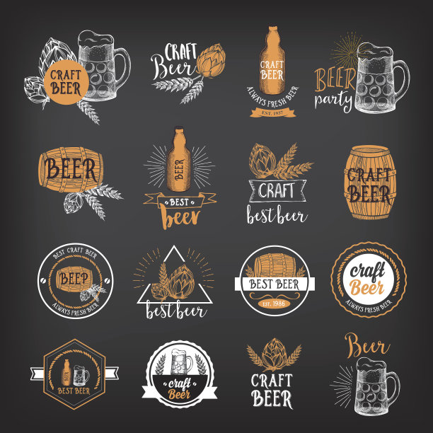啤酒画册模板
