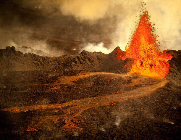 火山岩浆喷发