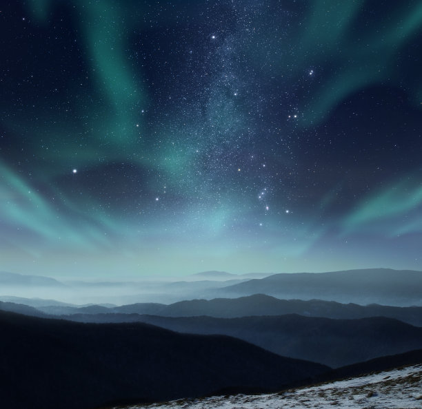 夜景星空