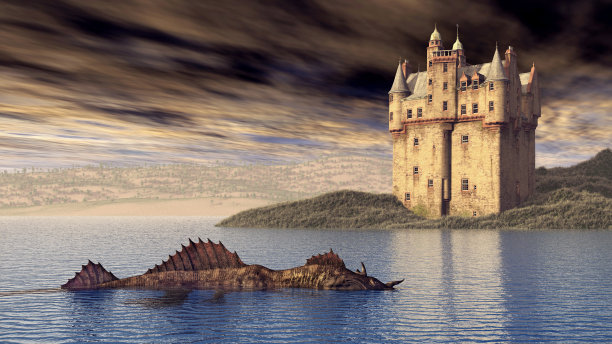 湖边的城堡