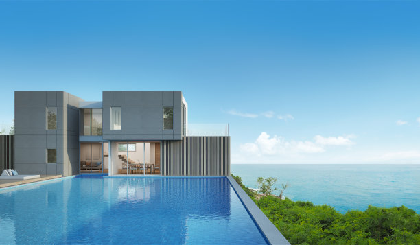 海边度假别墅设计模型