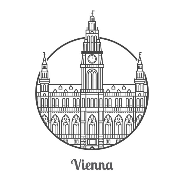维也纳老照片