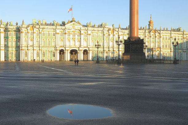 俄罗斯圣彼得堡冬宫广场