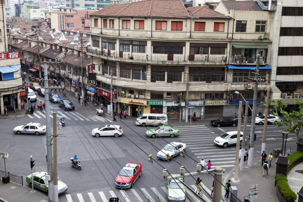 老上海店铺