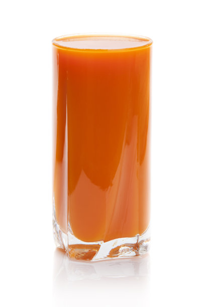 一杯胡萝卜汁