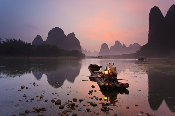 河水风景