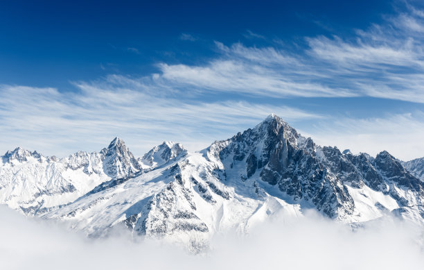 雪山雪峰