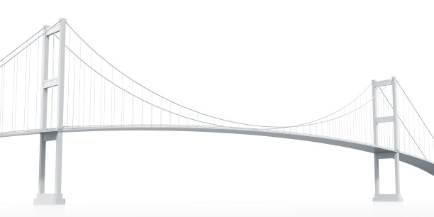 大桥道路模型