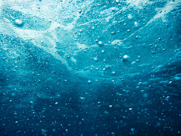 波浪大海海浪海水纹样