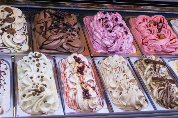 冰淇淋店冰激淋店