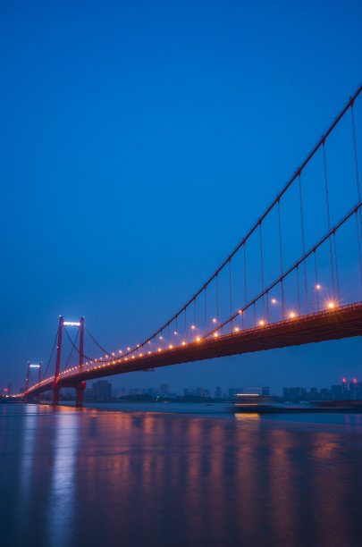 武汉长江夜景