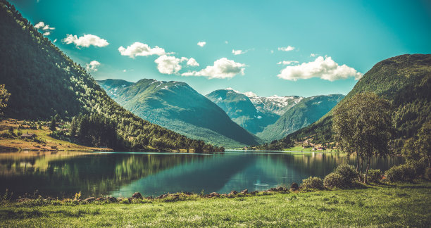 远山风景图片