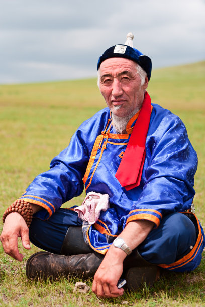 蒙古老人
