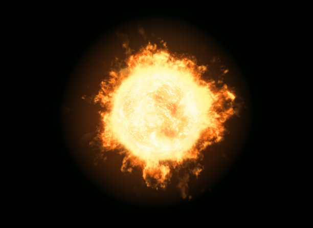 燃烧的小火球（太阳）