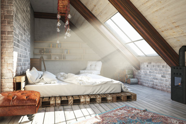 阳光卧室模型