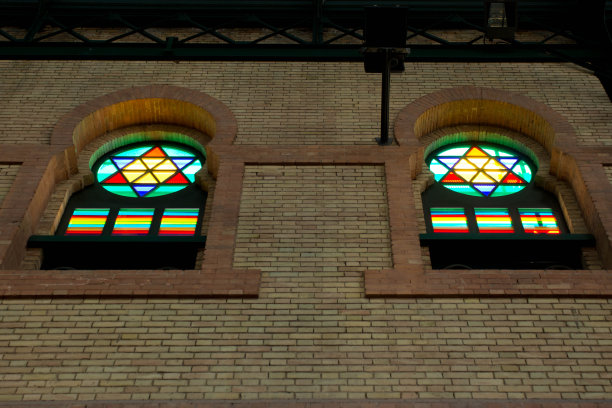 七彩教堂玻璃贴图