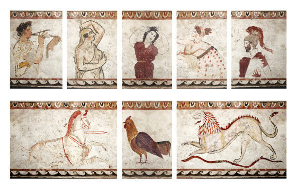 古代舞蹈画