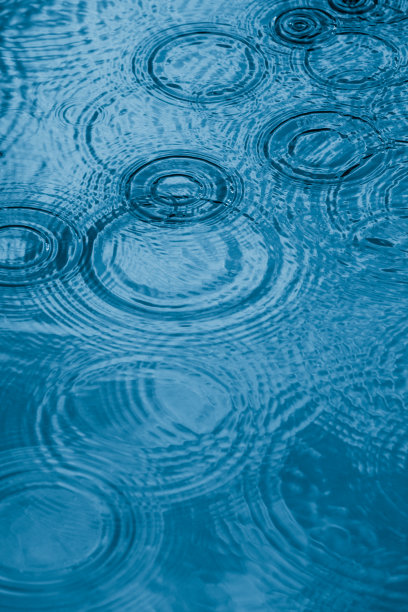 雨点水纹