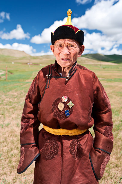 蒙古老人