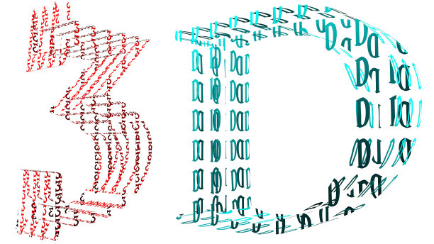 3d字母模型