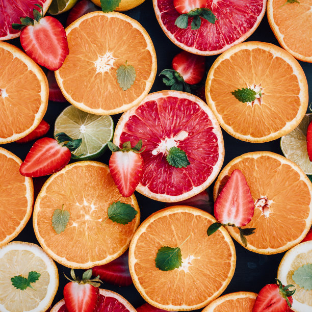 草莓和橙子