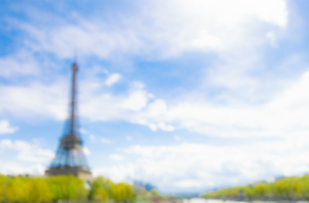 巴黎艾菲尔铁塔摄影素材