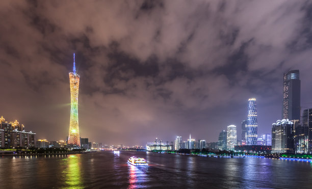 海心沙夜景