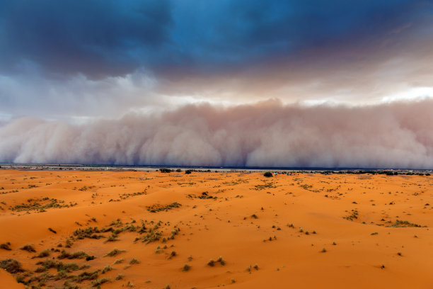 荒漠沙尘暴
