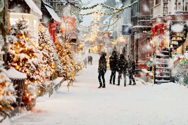 雪景街道