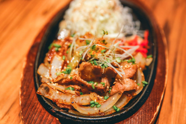 韩式烤牛肉拼盘