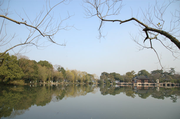 西湖山水风光