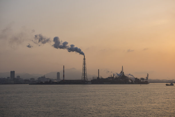 海上工业,烟筒污染