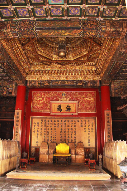 北京故宫皇帝宝座