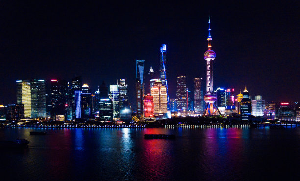 上海环球金融中心夜景