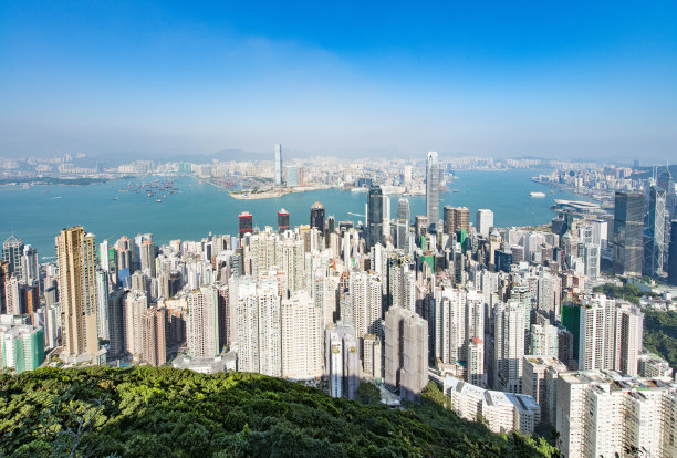 香港太平山景观
