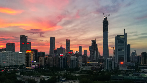 北京金融街全景,高清全景图