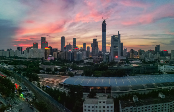 北京金融街全景,高清全景图