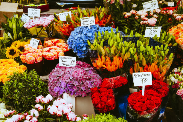鲜花市场
