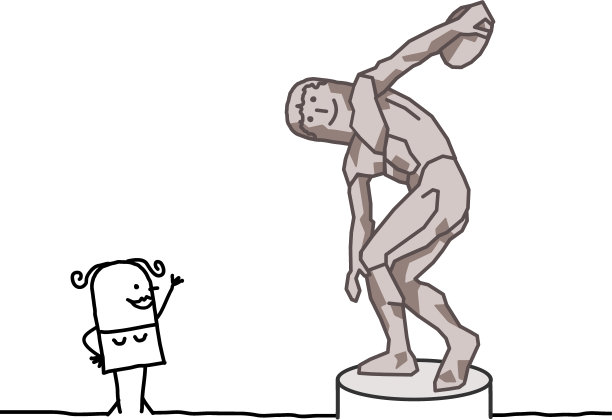 雕塑,铁饼运动员